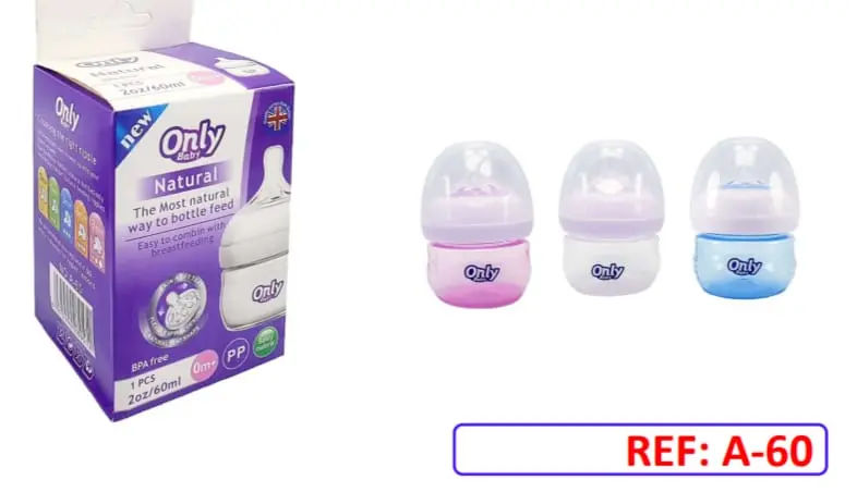 BIBERON 2 OZ ONLY BABY A-60