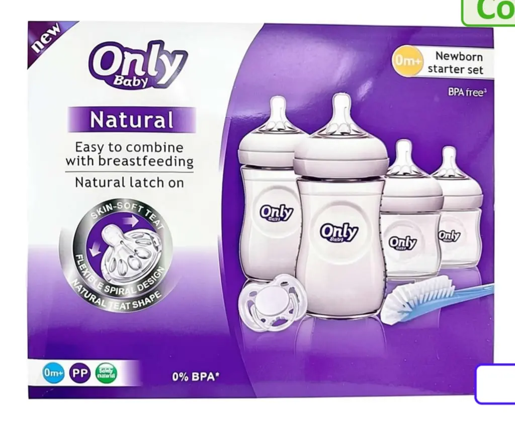 KIT DE BIBERONES ONLY BABY A-10S  