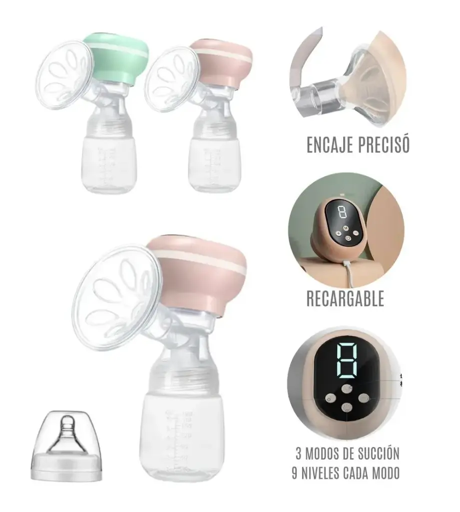 EXTRACTOR DE LECHE ELECTRICO BREAST PUMP RH 289
