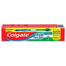CREMA DENTAL ADULTO COLGATE 50 ML TRIPLE ACCION + CEPILLO 