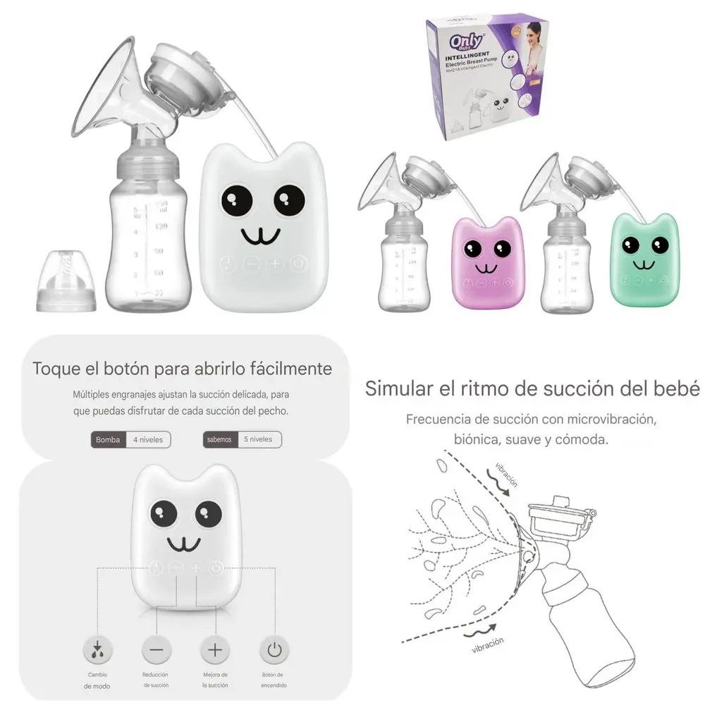EXTRACTOR DE LECHE ELECTRICO ONLY BABY A 245
