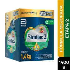LECHE SIMILAC 2 X 1400 GR