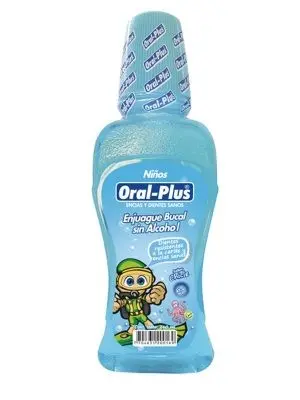 ENJUAGUE BUCAL ORAL PLUS 300 ML CHICLE