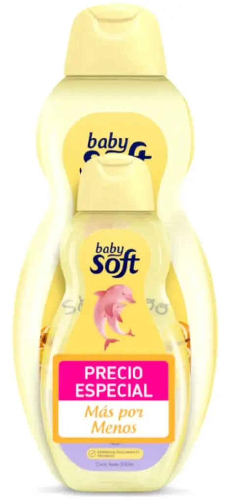 SHAMPOO BABYSOFT 400 ML + 200 CABELLO DOCIL 0 