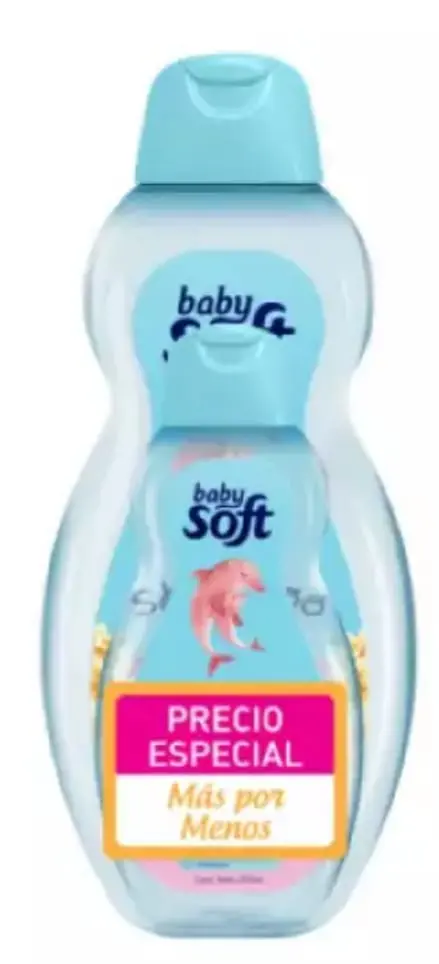 SHAMPOO BABYSOFT 400 ML + 200 CUIDADO NUTRITIVO 