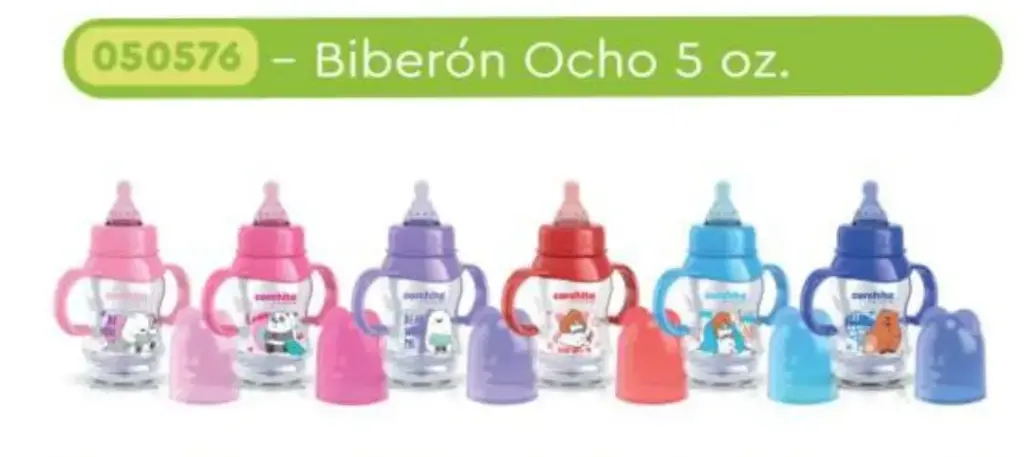 BIBERON 5 OZ CORCHITO FIGURA OCHO 0576 