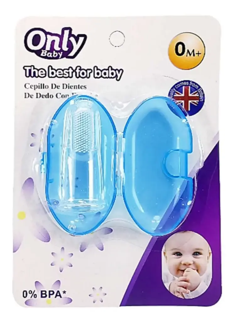 CEPILLO DE DEDO ONLY BABY FZ-121 ROSADO