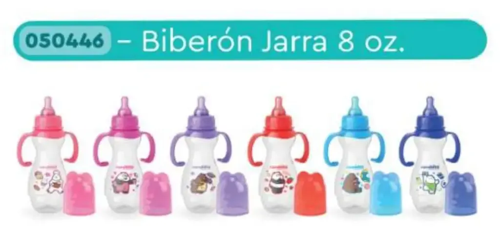 BIBERON 8 OZ CORCHITO JARRA GRANDE 0446 