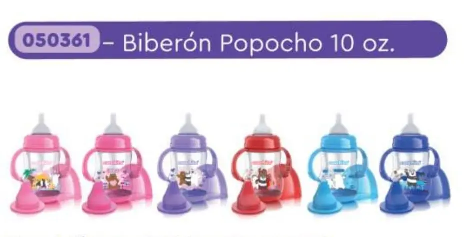 BIBERON 10 OZ CORCHITO GLOTON POPOCHO 0361 