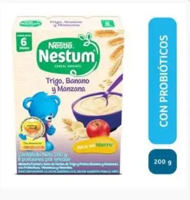 CEREAL NESTUM X200 TRIGO BANANO Y MAN