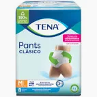 TENA PANTS  CLASICO M X 8