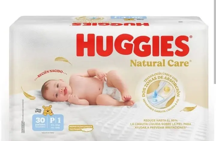 HUGGIES NATURAL CARE 1/P X30 UND