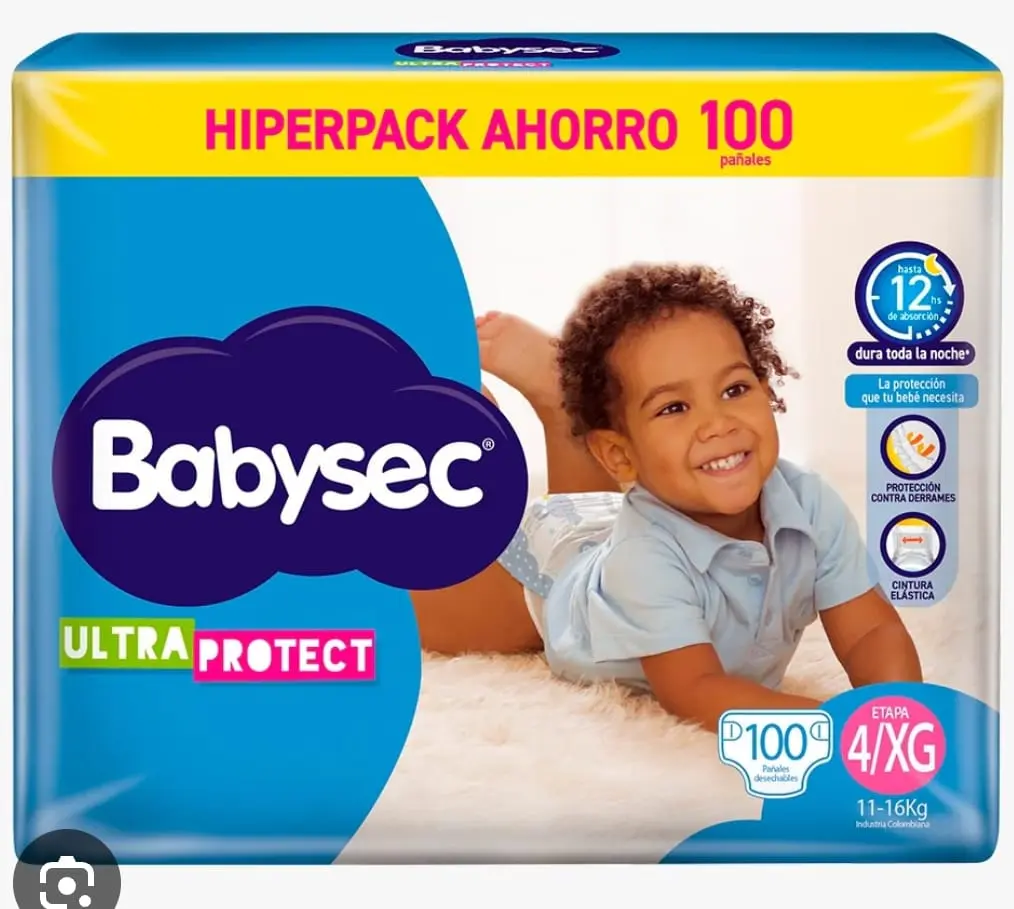 BABYSEC PROTECT 4X100 UND