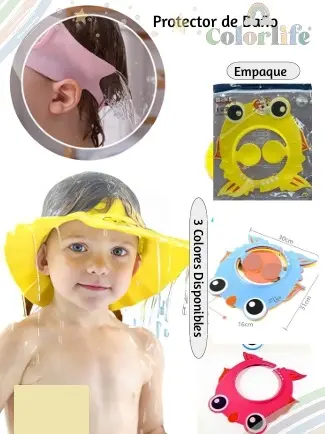 GORRO PARA BAÑO BEBE JY-7