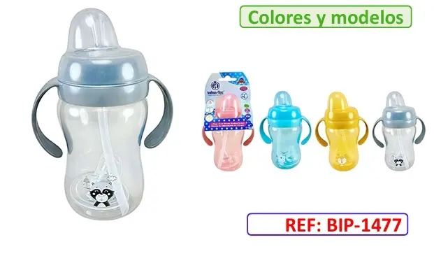 VASO PITILLO INFAN TEC Y BOQUILLA BLANDA BIP 1477