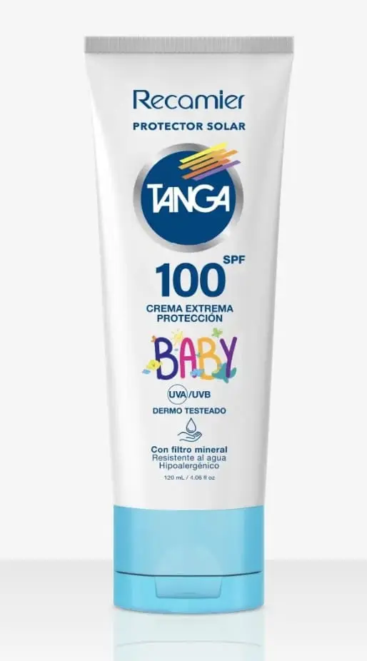 PROTECTOR SOLAR TANGA BABY SPF 100 X 120 ML