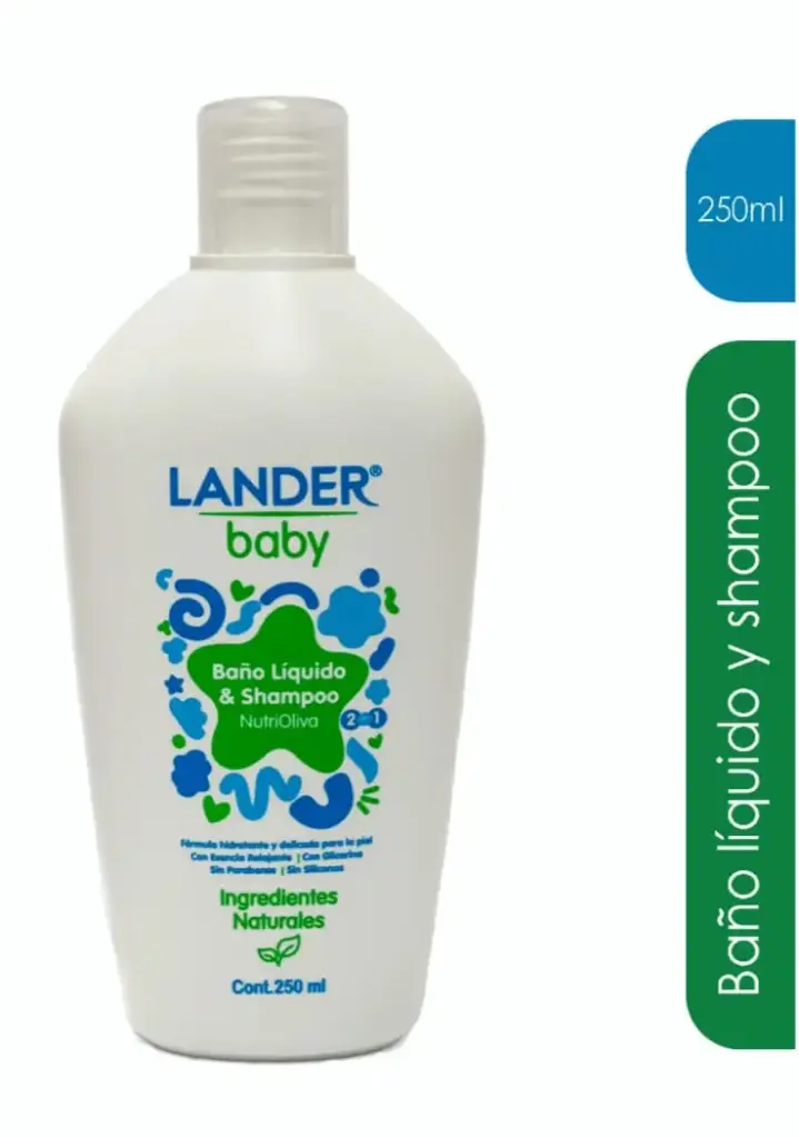 BAÑO LIQUIDO BABY LANDER X250 ML