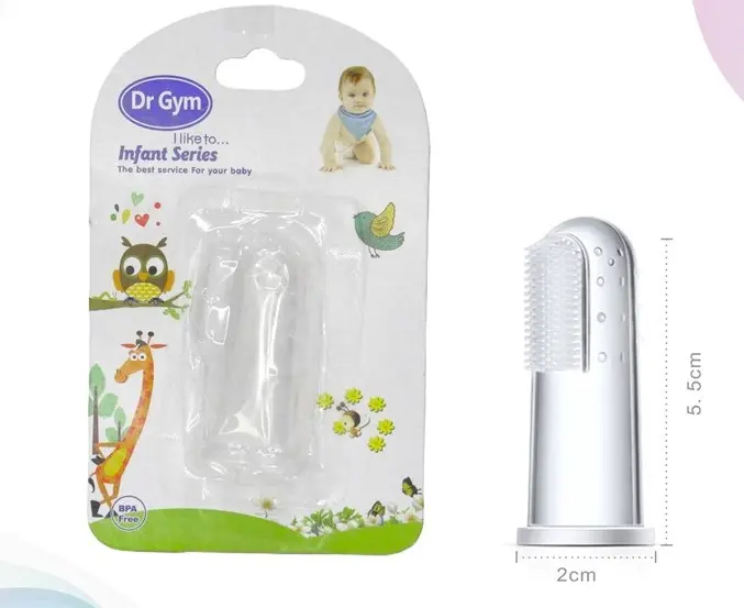 CEPILLO DE DEDO SIN ESTUCHE DR GYM BL 2306-51 