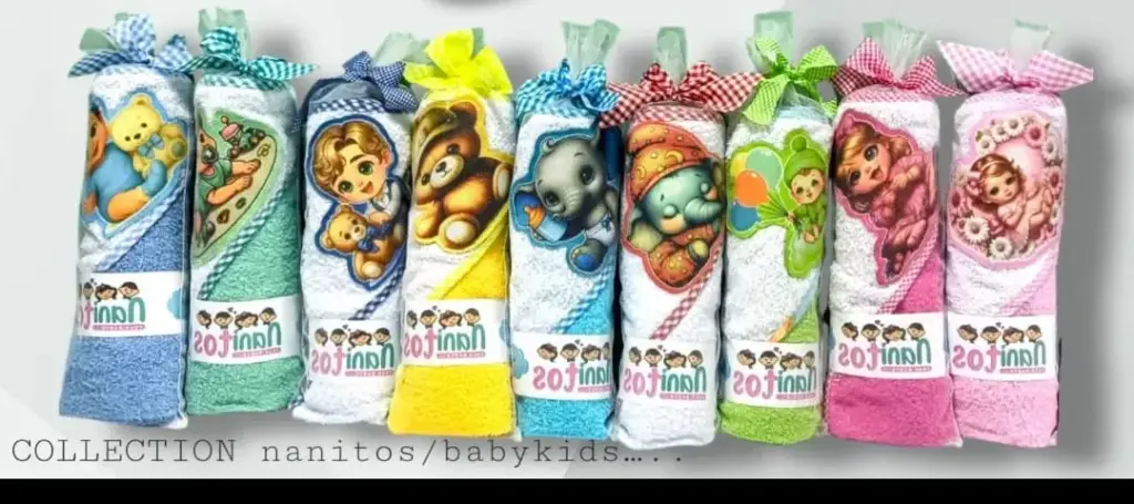 TOALLA BEBE NANITOS TULL 2014