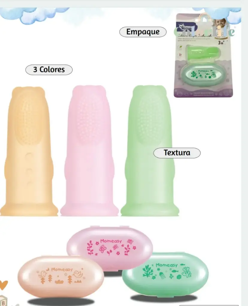 CEPILLO DE DEDO MOMEASY 46090