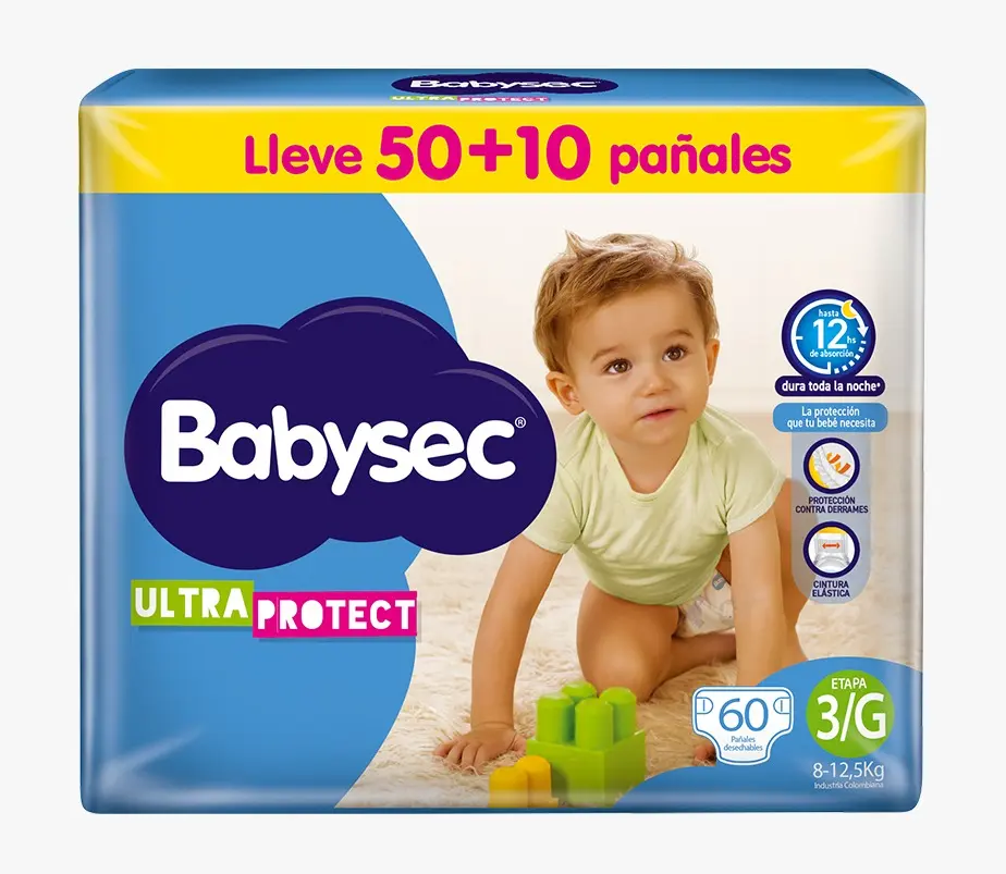 BABYSEC PROTECT 3 X 60 UND 