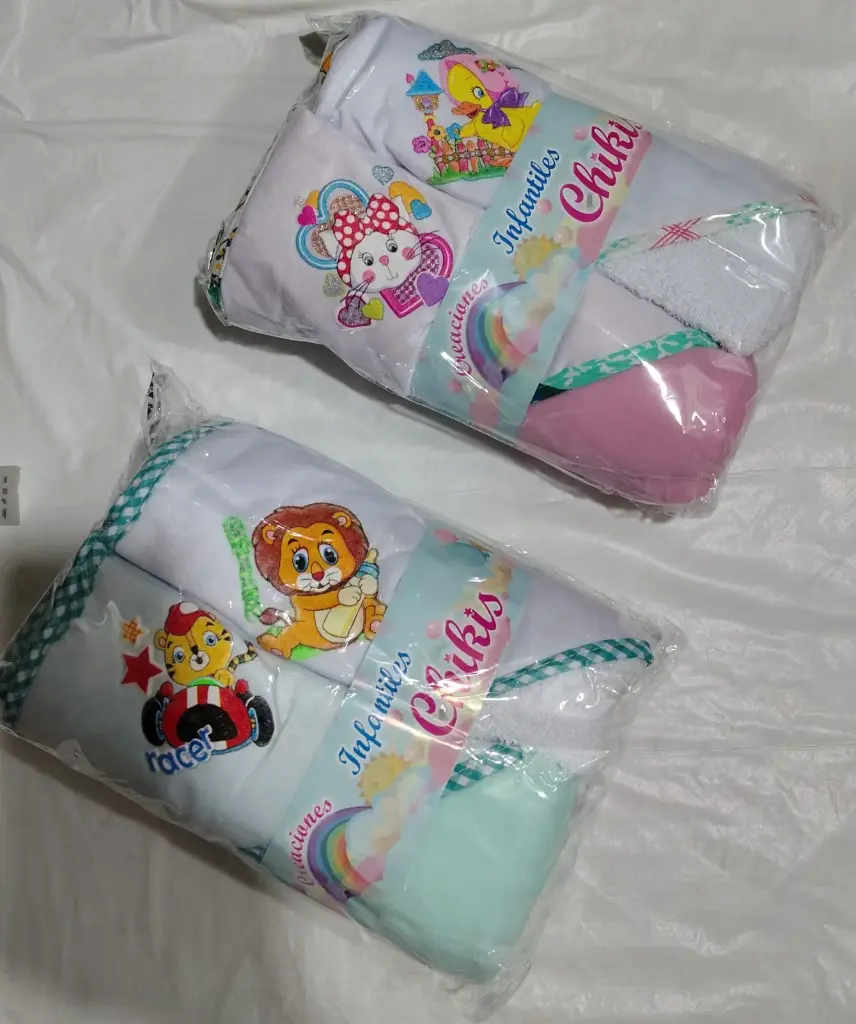 TOALLA PARA BEBE + COBERTOR CHIKIS 2016