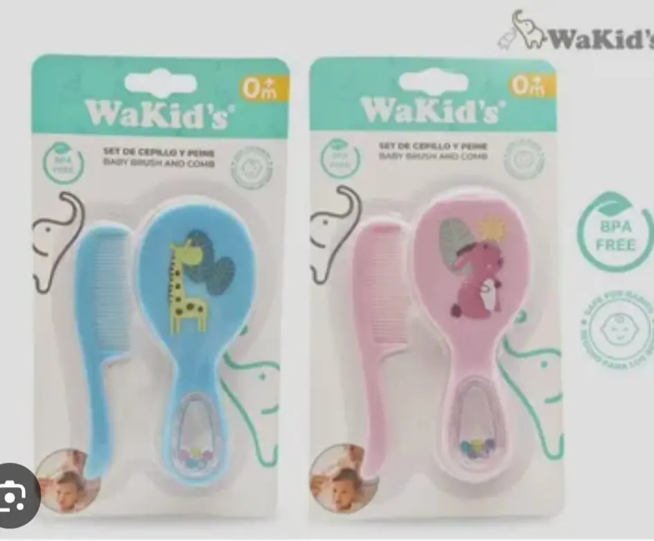 CEPILLO Y PEINE WAKID´S A-77934