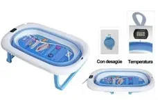 TINA BAÑERA PLEGABLE TERMOMETRO 33581 / 33580