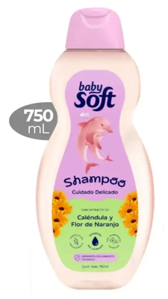 SHAMPOO BABYSOFT 750 ML CUIDADO DELICADO 