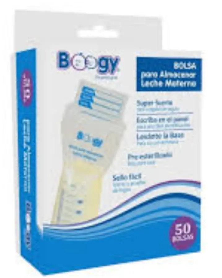 BOLSAS PARA LECHE MATERNA X 50 UND BOOGY  04 B 33461