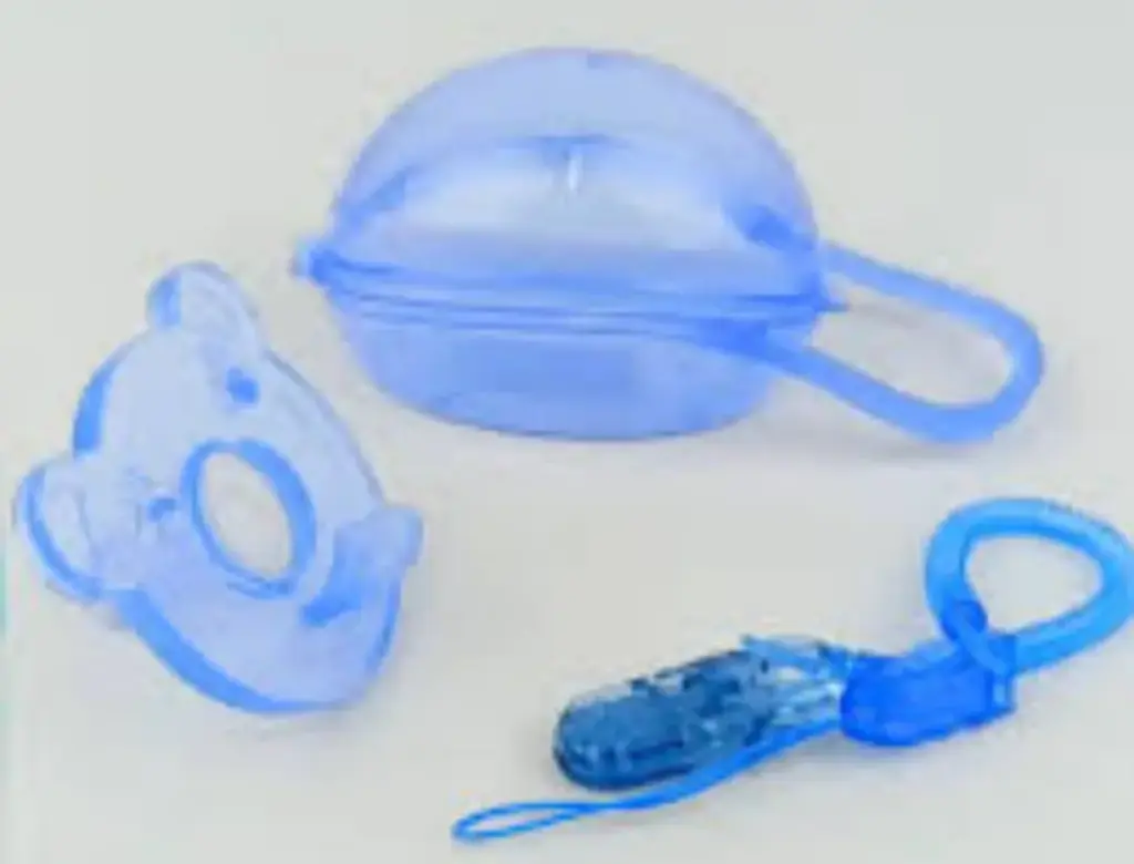 CHUPO DE ENTRETENCION + CADENA ONLY BABY MB 25029 SILICONADO