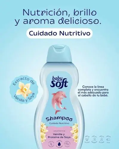 SHAMPOO BABYSOFT 400 ML CUIDADO NUTRITIVO  