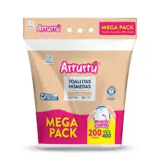 TOALLITAS ARRURRU 200 UND AVENA Y KARITE 