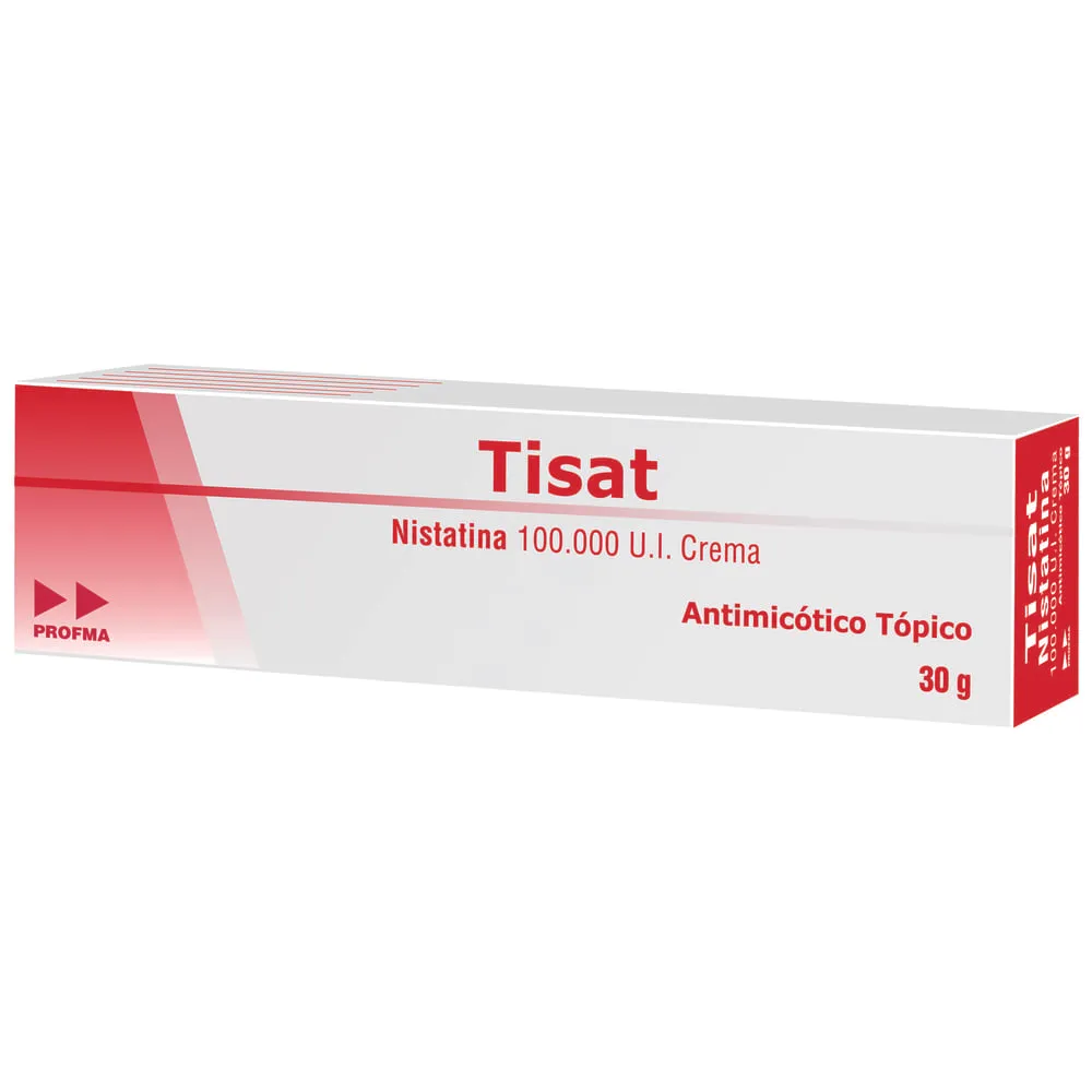 CREMA NISTATINA 30 GR ANTIPAÑALITIS  TISAT