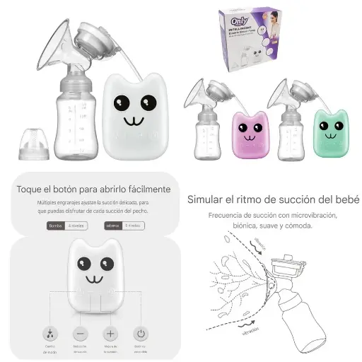 [1211] EXTRACTOR DE LECHE ELECTRICO ONLY BABY A 245