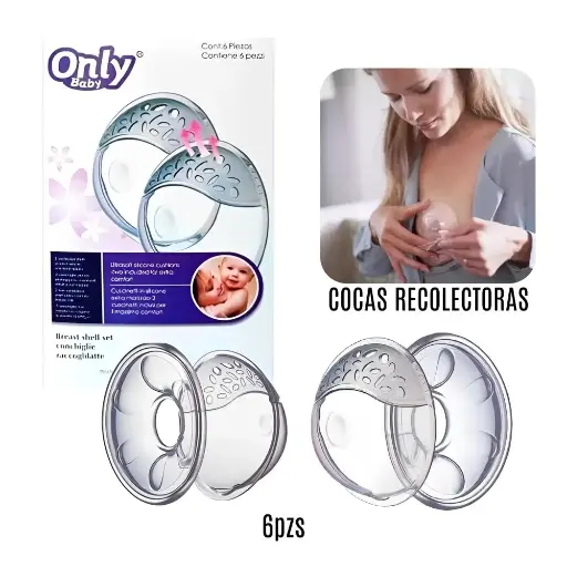 [1822] RECOLECTOR DE LECHE SILICONA ONLY BABY MB 25007  