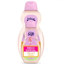 [1878] SHAMPOO BABYSOFT 400 ML + 200 CUIDADO DELICADO 