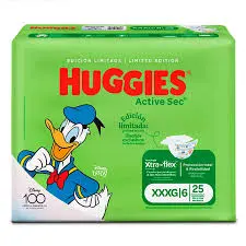 [2436] HUGGIES ACTIVE 6 X 25 UND