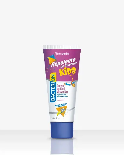 [2697] REPELENTE BACTERION 120 ML KIDS CREMA  