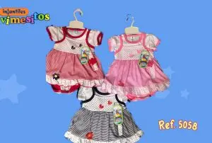[0749] CONJUNTO NIÑA 5058 VIMESITOS BATA 