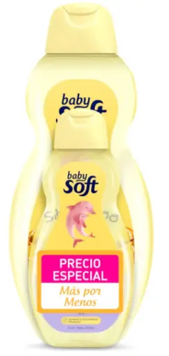 [1877] SHAMPOO BABYSOFT 400 ML + 200 CABELLO DOCIL 