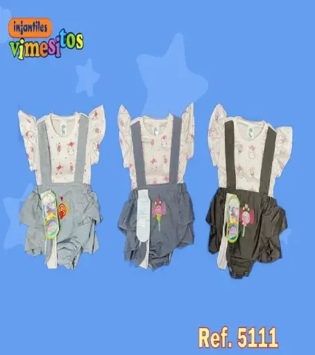 [2946] CONJUNTO NIÑA VIMESITOS 5111 ASOLIADOR