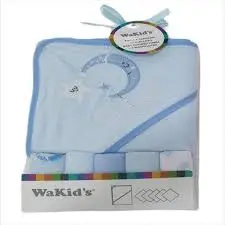 [1480] TOALLA PARA BEBE + BABYTAS WAKIDS A-77868