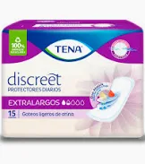 [1743] PROTECTORES TENA DISCREET EXTRALARGOS 15 UNID