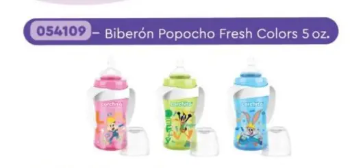 [2664] BIBERON 5 OZ CORCHITO FRESH COLORS 4109 