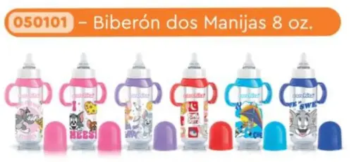 [0380] BIBERON 8 OZ CORCHITO MANIJAS 0101 