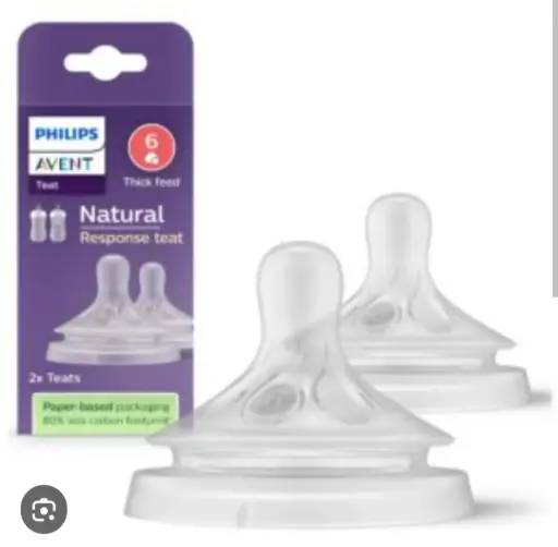 [2840] CHUPO REPUESTO AVENT NATURAL X 2 SCY 966/02 FLUIDOS ESPESOS
