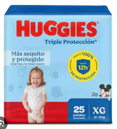 [2366] HUGGIES TRIPLE PROTECT 4X25 UND