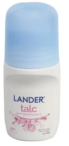[1111] DESODORANTE LANDER DAMA 55 GR TALCO 