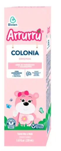 [0853] COLONIA ARRURRU X220 ML ROSADA